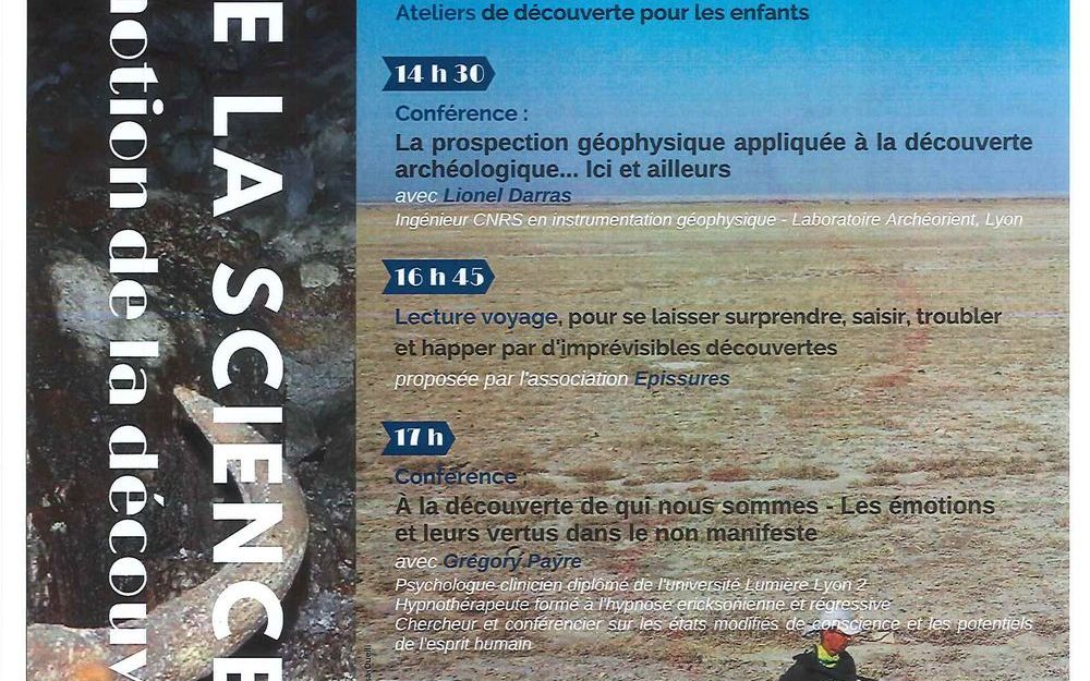 Fête de la science 2021 - L'émotion de la découverte